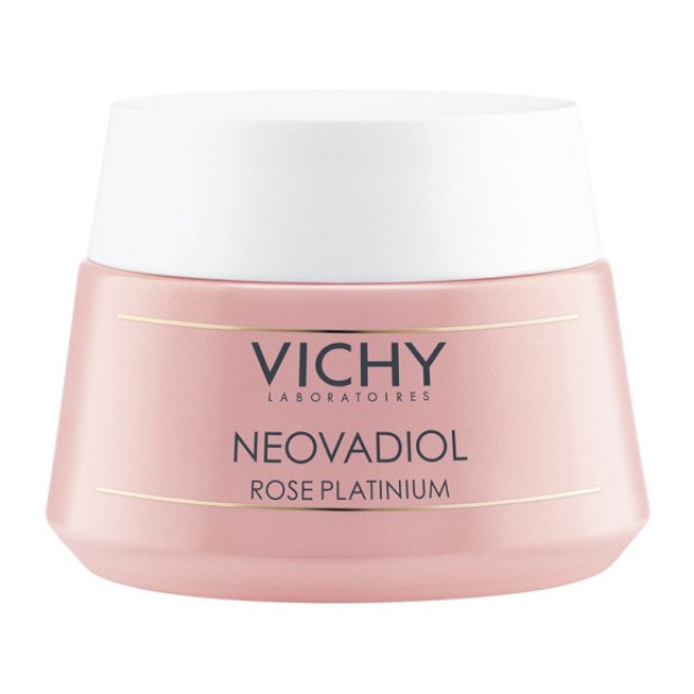 Vichy Neovadiol Rose Platinum Day Cream, Ενυδατική & Αντιγηραντική Κρέμα Προσώπου για Ώριμη και Θαμπή Επιδερμίδα, 50ml