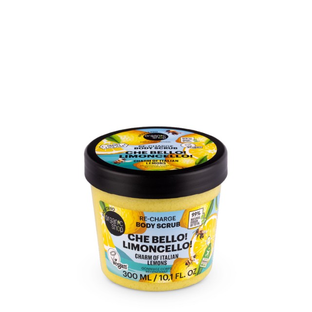 Natura Siberica Organic Shop Che Bello Limoncello Body Scrub Σώματος με Λεμόνι 300ml