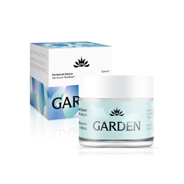 Garden Moisturizing Cream Ενυδατική Κρέμα Με Λευκό Νούφαρο 50ml