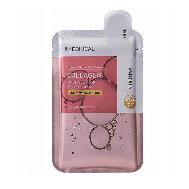 Mediheal Collagen Nude Gel Mask Μάσκα Σύσφιξης με 3 Τύπους Κολλαγόνου 30gr
