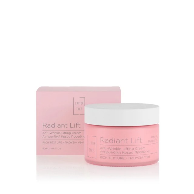 Lavish Care Radiant Lift Anti-Wrinkle Lifting Cream Αντιρυτιδική Κρέμα Προσώπου Ημέρας, 50ml