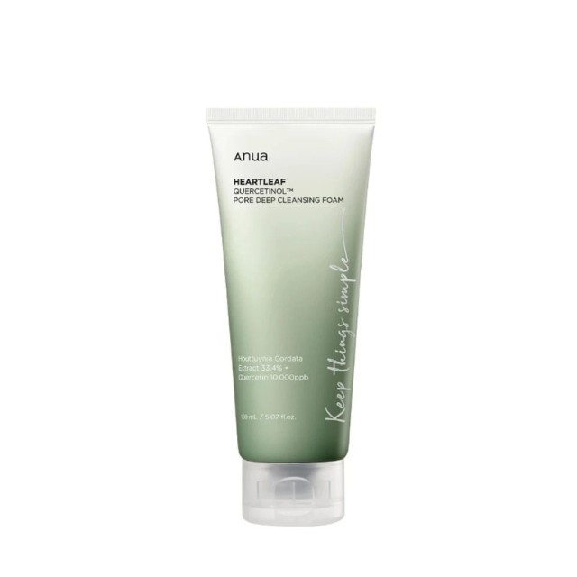 Anua Heartleaf Quertcetinol Pore Deep Cleansing Foam Αφρός για βαθύ καθαρισμό 150ml