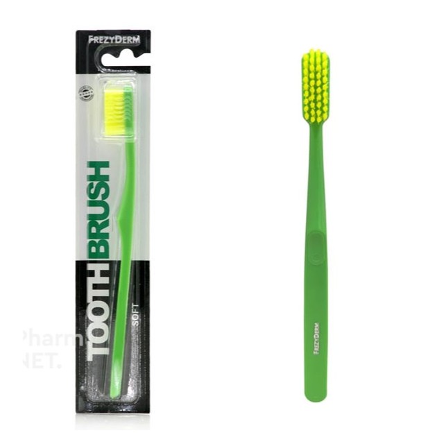 Frezyderm Toothbrush Soft Green Οδοντόβουρτσα Μαλακή 1τμχ