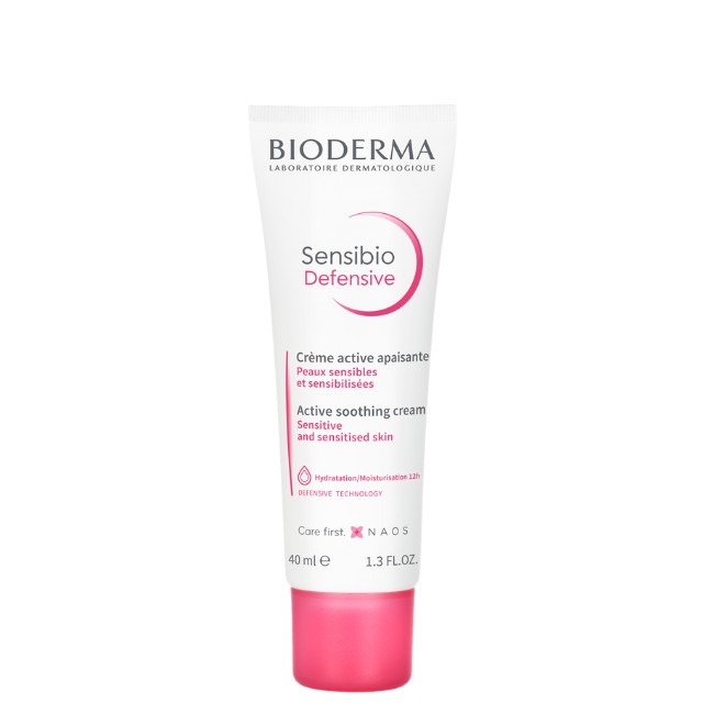 Bioderma Sensibio Defensive Καταπραϋντική & ενυδατική κρέμα προσώπου για ευαίσθητο δέρμα 40ml