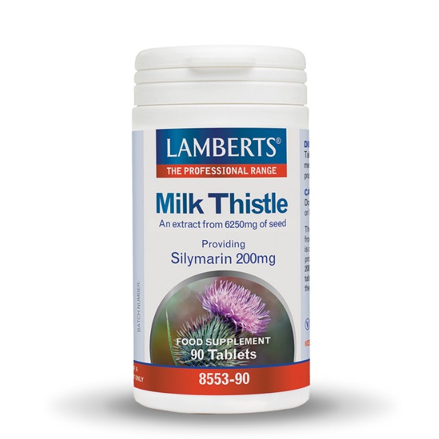 Lamberts Milk Thistle 8500mg Γαϊδουράγκαθο 90 Ταμπλέτες 8553-90