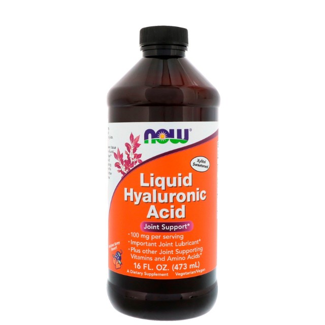 Now Foods Liquid Hyaluronic Acid 100mg 473ml