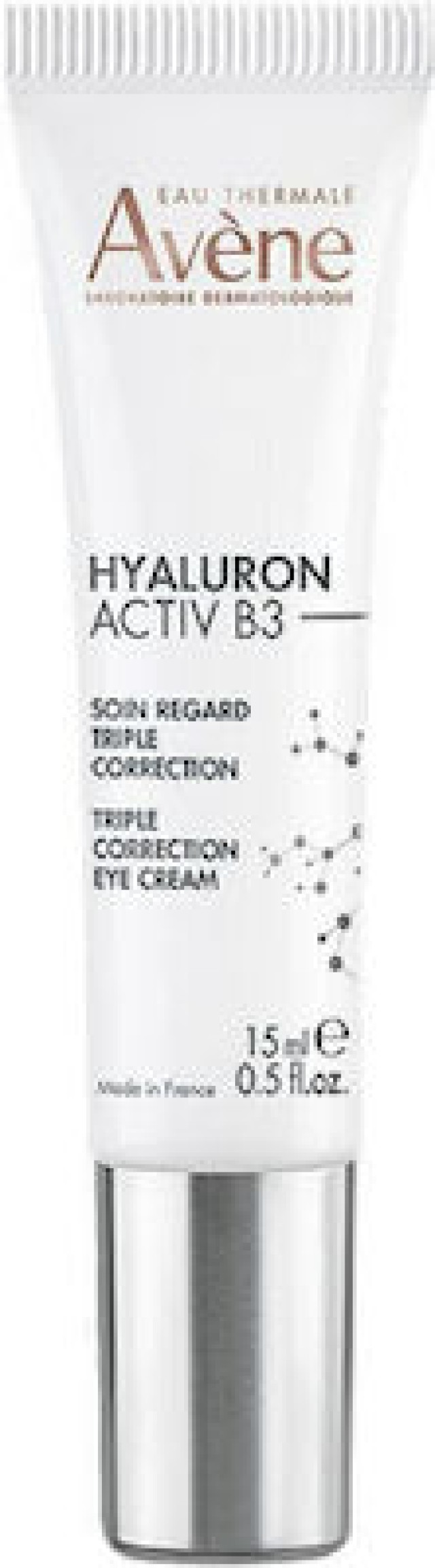 Avene Hyaluron Activ B3 Κρέμα Ματιών Τριπλής Δράσης Με Υαλουρονικό Οξύ, 15ml