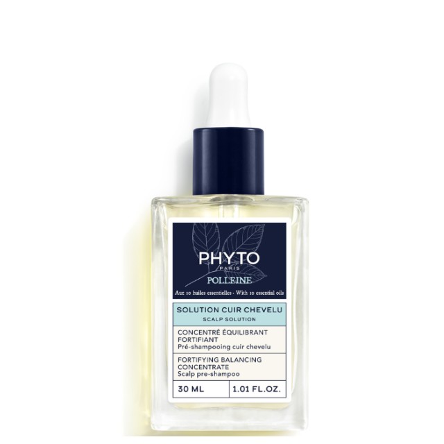 Phyto Polleine Scalp Solution Fortifying Balancing Concentrate Δυναμωτικό Συμπύκνωμα για το Τριχωτό 30ml