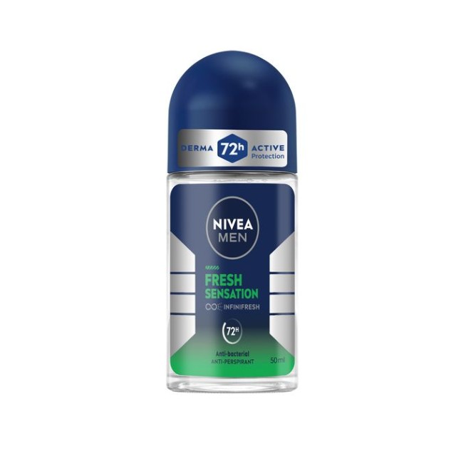 Nivea Deo Fresh Sensation Roll-On Ανδρικό 50ml