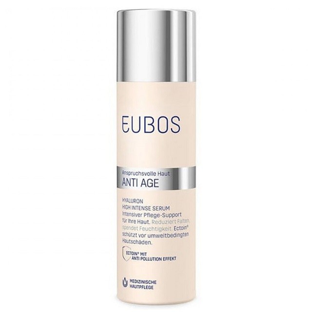 Eubos Hyaluron High Intense Serum Αντιρυτιδικός Ορός Προσώπου Υψηλής Συγκέντρωσης, 30ml