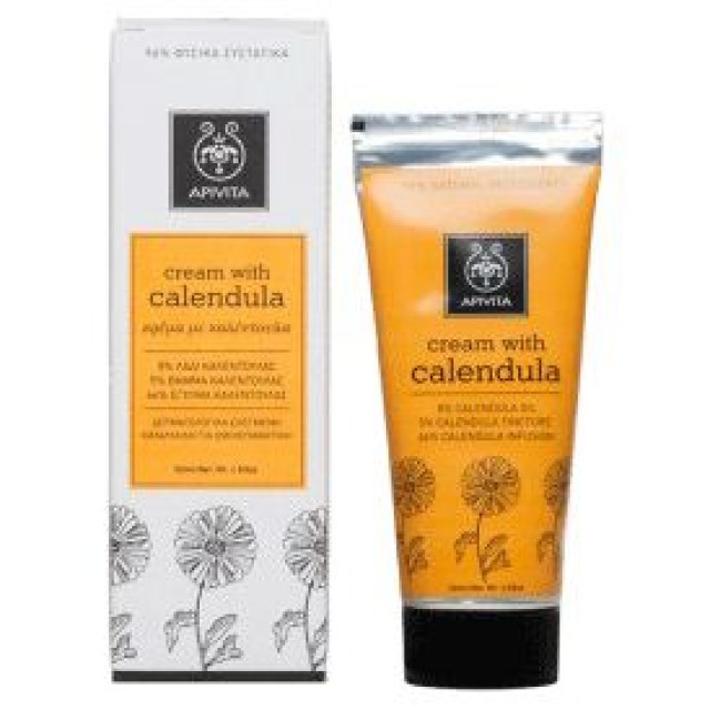 APIVITA Herbal Cream Calendula Κρέμα με Καλέντουλα για Ήπιους Ερεθισμούς & Κοκκινίλες 50ml