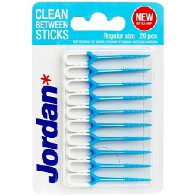 Jordan Clean Between Sticks Μεσοδόντια Βουρτσάκια, 20 τεμάχια