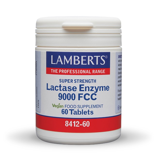Lamberts Lactase Complex 350mg 60 tabs 8412-60