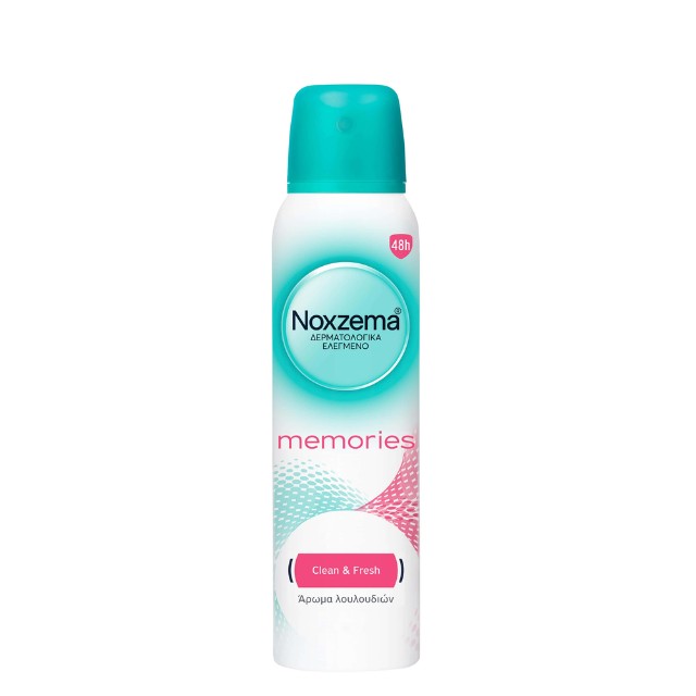 Noxzema Memories Spray Clean & Fresh Αποσμητικό 48ωρης Προστασίας 150ml