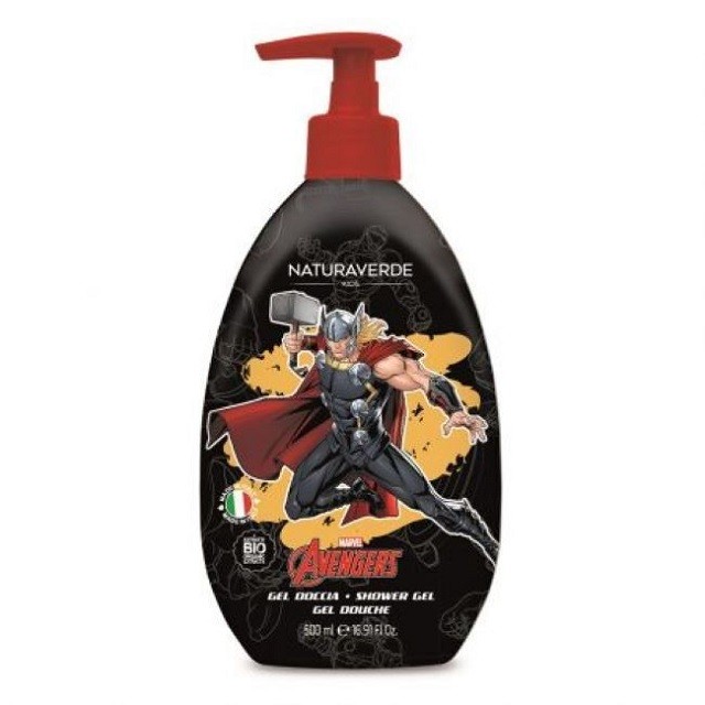 Naturaverde Kids Disney Avengers Shampoo & Shower Gel, 500ml