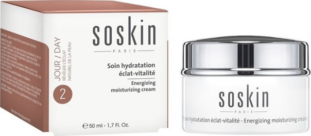 SOSKIN R+ Ενυδατική Κρέμα Ημέρας Αναζωογόνησης  Energizing Moisturizing Cream, 50ml