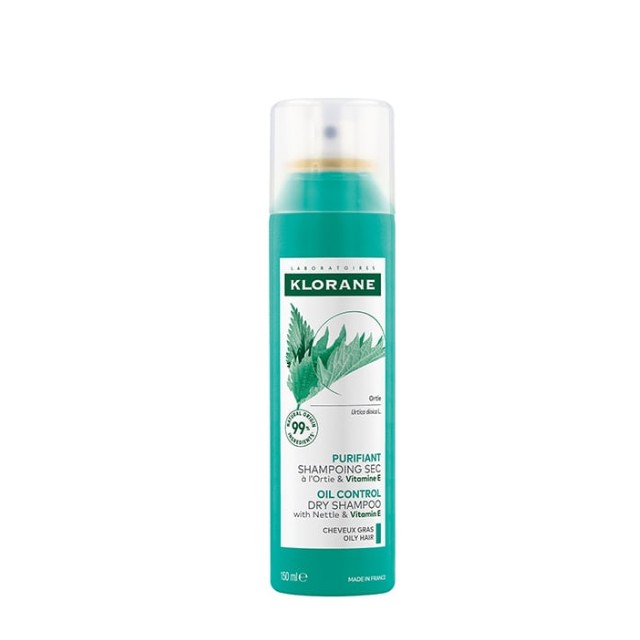 Klorane Ortie Dry Shampoo Ξηρό Σαμπουάν με Τσουκνίδα για Λιπαρά Μαλλιά 150ml