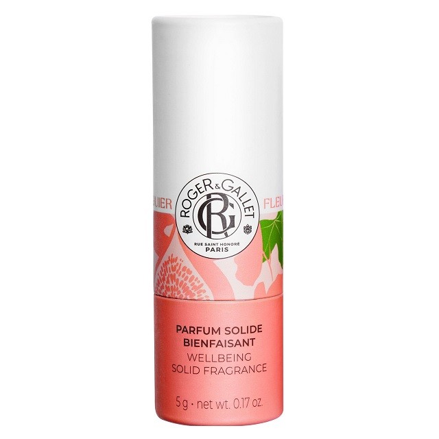 Roger & Gallet Fleur De Figuier Parfum Solide Γυναικείο Άρωμα Σε Stick Με Σύκο, Musk & Γκρέιπφρουτ, 5gr