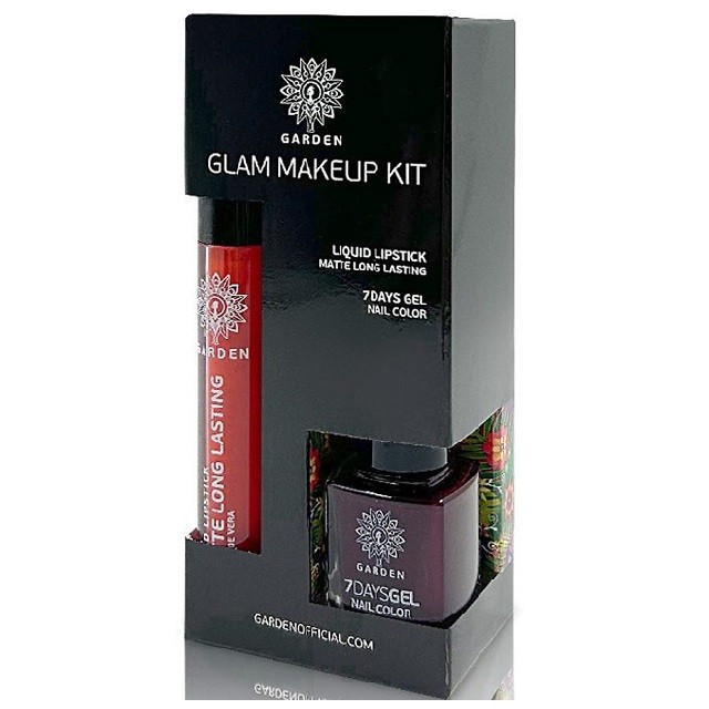Garden Πακέτο Glam Make Up Kit Nail No45 & Lipstick No05, 2τμχ