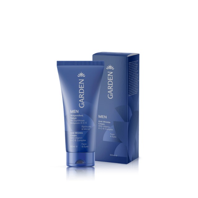 Garden Men Anti-wrinkle Face & Eye Cream Αντιρυτιδική Κρέμα για Πρόσωπο & Μάτια 50ml