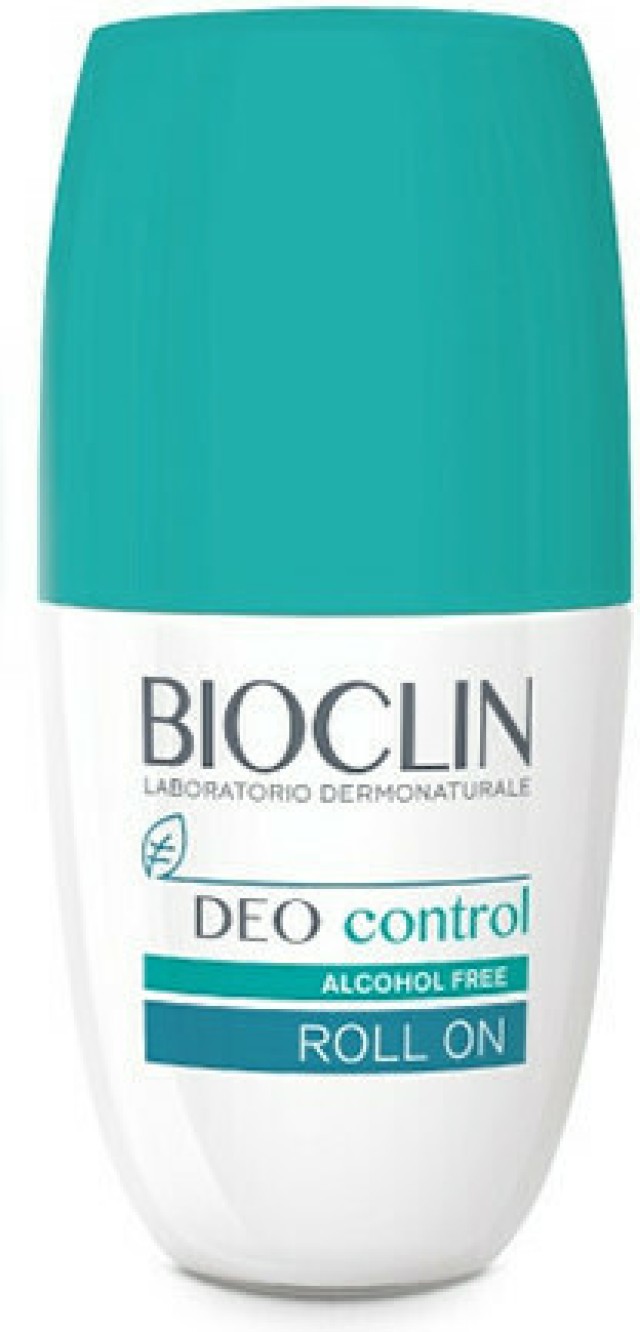 BIOCLIN Deo Control Alcohol Free Roll-On, Αποσμητικό για Έντονη Εφίδρωση 50ml