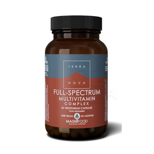TerraNova Full-Spectrum Multivitamin Complex 50 Φυτικές Κάψουλες
