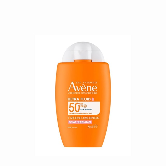 Avene Ultra Fluid Radiance Αντηλιακό Προσώπου & Λαιμού SPF50+ 50ml