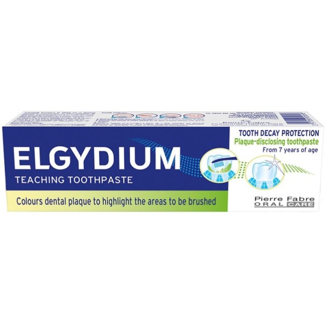 Elgydium Teaching Decay Protection Εκπαιδευτική Οδοντόκρεμα που Χρωματίζει την Πλάκα 50ml