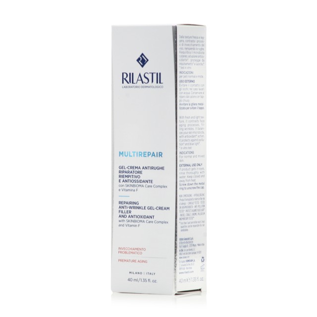 RILASTIL Multirepair Anti-Wrinkle Gel Cream Επανορθωτική Αντιρυτιδική Κρέμα, 40ml