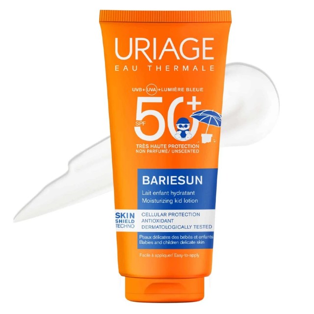 Uriage Bariesun Moisturizing SPF50+ Kids Lotion Παιδική Ενυδατική Λοσιόν Προσώπου 100ml