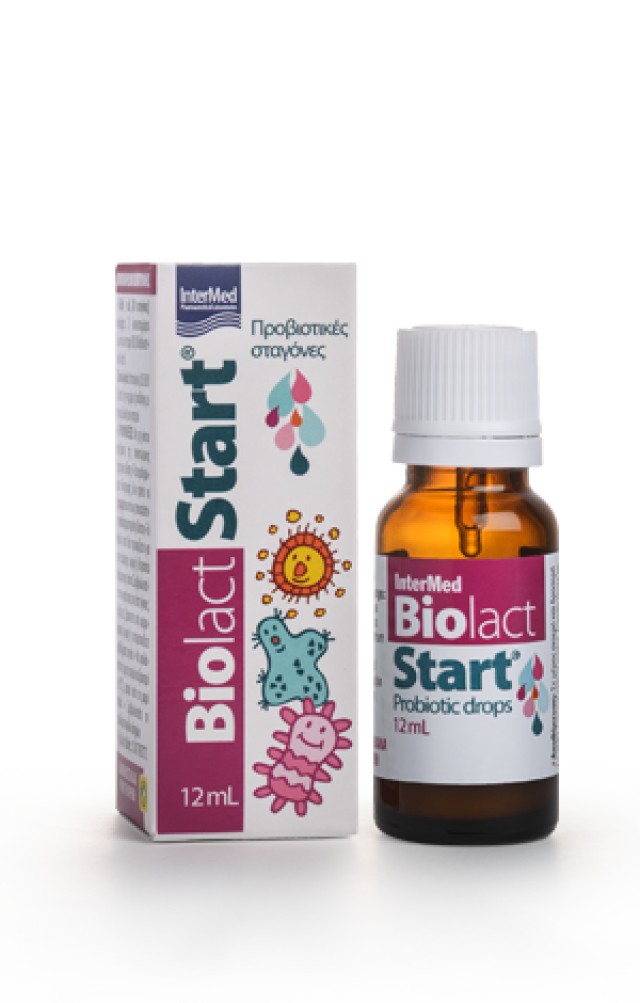 INTERMED Biolact Start Drops Προβιοτικές Σταγόνες 12ml