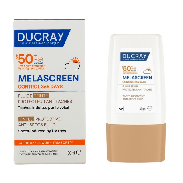 Ducray Melascreen Fluide Teintee SPF50+ Αντηλιακή Προσώπου με Χρώμα κατά των Κηλίδων 30ml