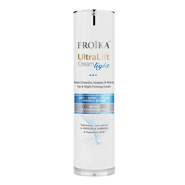 Froika UltraLift Cream Light Κρέμα Σύσφιξης Ημέρας & Νύχτας για Κανονικές-Μικτές Επιδερμίδες, 50ml