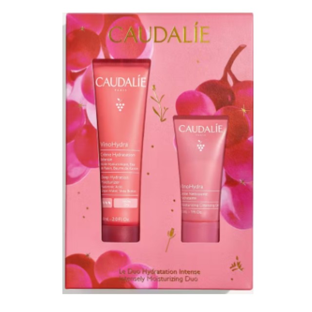 Caudalie Πακέτο Intensely Moisturizing Duo Hydration Creme 60ml & Moisturizing Cleansing Gel 30ml