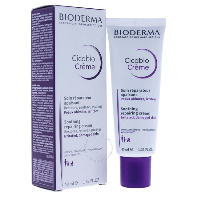Bioderma Cicabio Creme Καταπραϋντική Αναδομητική Κρέμα Για Τραυματισμένο Δέρμα, 40ml