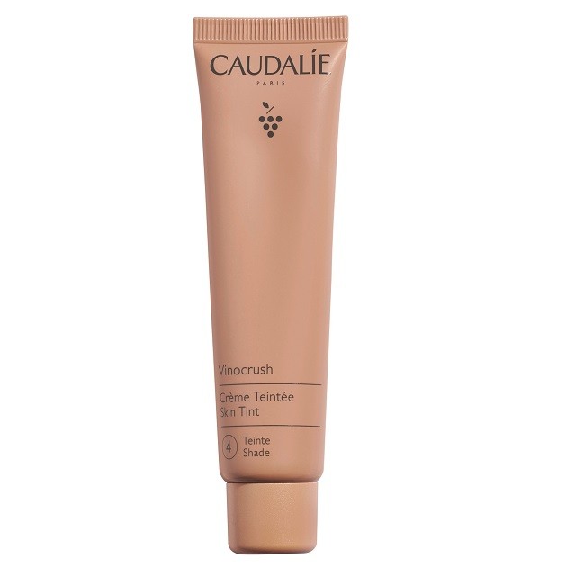 Caudalie Vinocrush Skin Tint Shade 4 Ενυδατική Κρέμα Προσώπου Με Χρώμα & Υαλουρονικό Οξύ, 30ml
