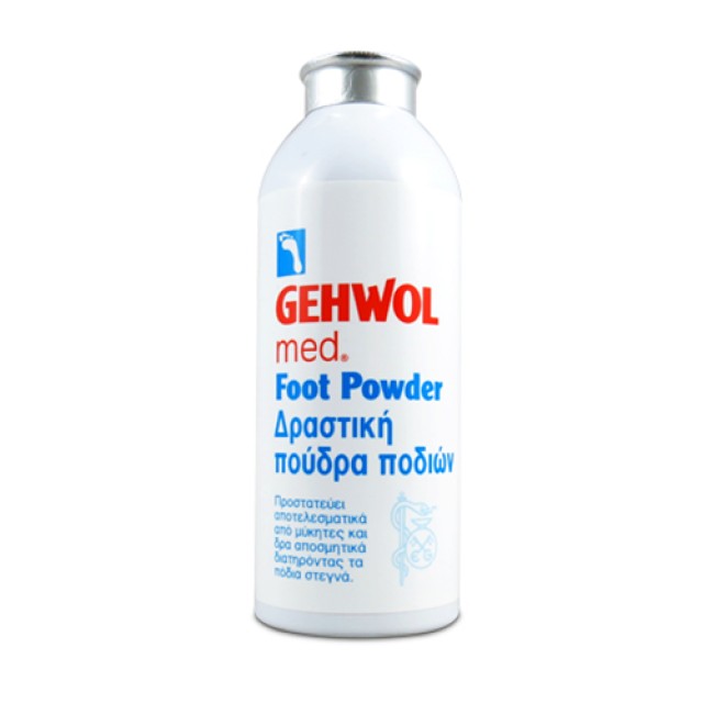 GEHWOL Foot Powder Med, Δραστική Πούδρα Ποδιών, 100gr