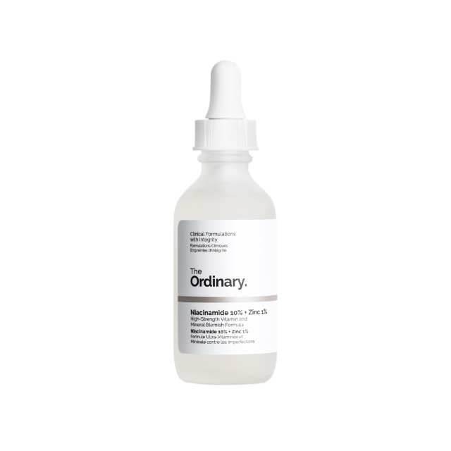 The Ordinary Niacinamide 10 + Zinc 1% Ενυδατικό Serum Προσώπου με Νιασιναμίδη 60ml