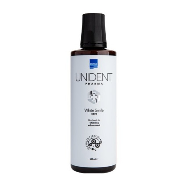 Intermed Unident White Smile Care Mouthwash για Λευκά Δόντα 500ml