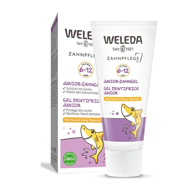 Weleda Οδοντόκρεμα Junior με Φθόριο για 6-12 ετών 50ml
