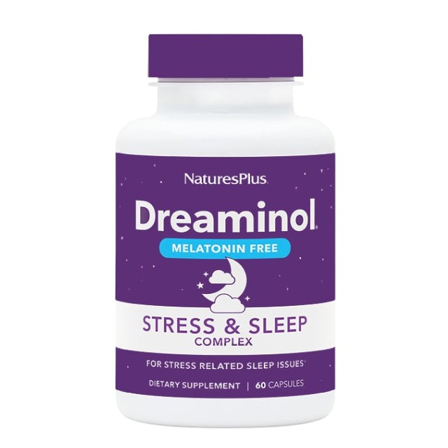 Natures Plus Dreaminol Stress & Sleep Complex για Ποιοτικό Ύπνο 60 Κάψουλες