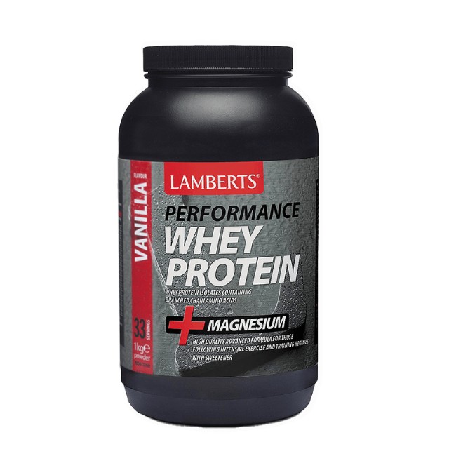 Lamberts Performance Whey Protein Με Γεύση Βανίλια 1000gr 7004-1000