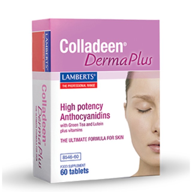 Lamberts Colladeen Derma Plus Κολλαγόνο Ανθοκυανιδίνες για Μαλλιά Νύχια & Δέρμα 60 Ταμπλέτες 8546-60