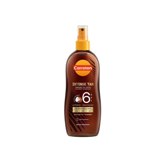 Carroten Intense Tanning Oil Αντηλιακό Λάδι Spray με Άρωμα Καρύδας SPF6 200ml