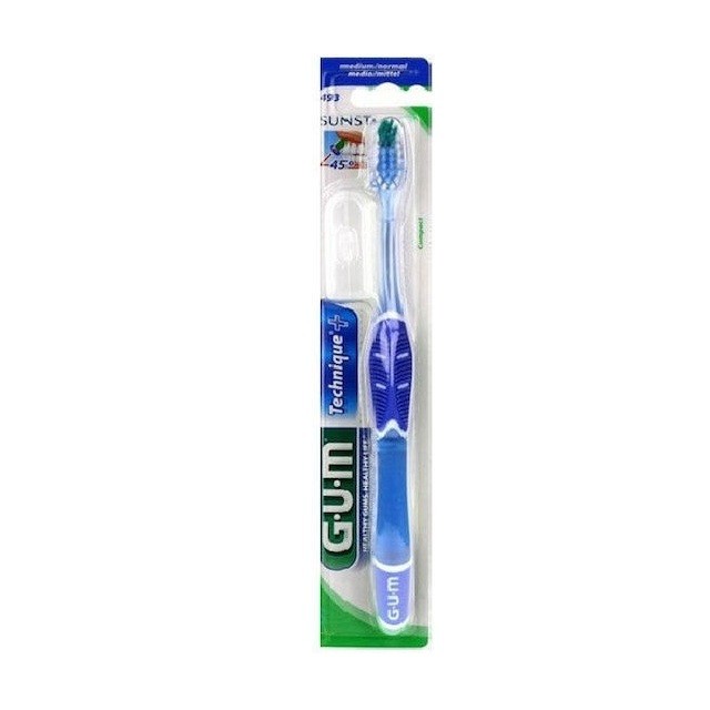 Gum 491 Technique Soft Compact Οδοντόβουρτσα Μαλακή Μπλε 1τεμ