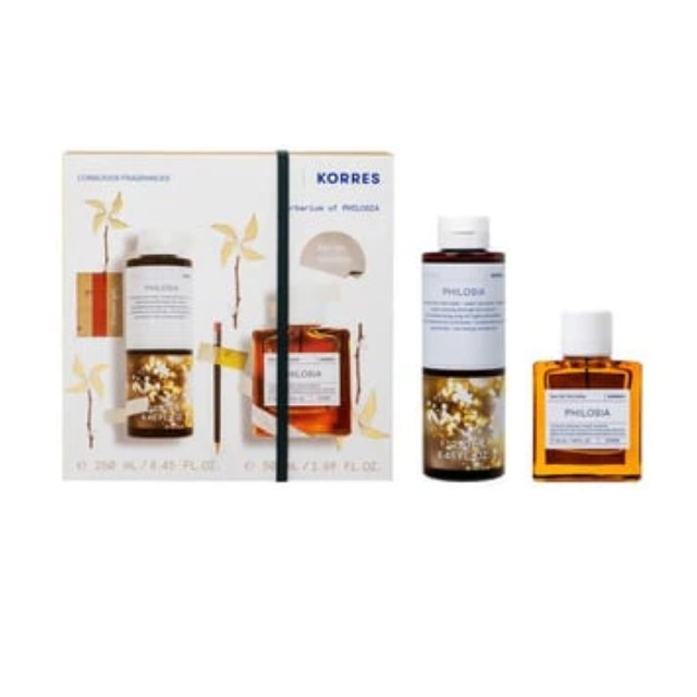 Korres Herbarium of Philosia Πακέτο Eau De Toilette 50ml & Shower Gel 250ml