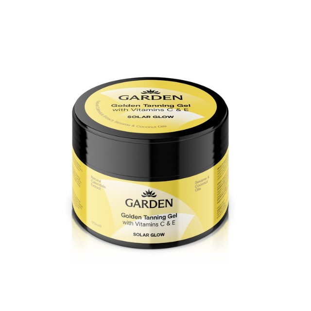Garden Golden Tanning Gel Solar Gel Ενίσχυσης Μαυρίσματος με Βιταμίνες C & E 170ml