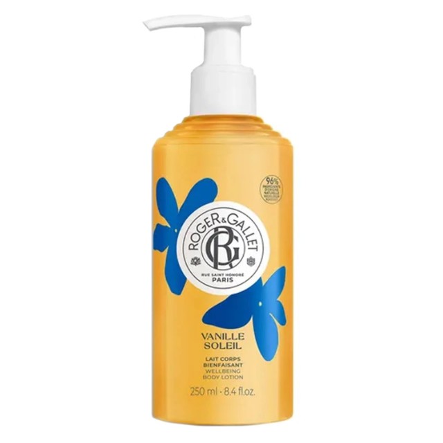 Roger & Gallet Vanille Soleil Body Lotion Αναζωογονητικό Γαλάκτωμα Σώματος 250ml