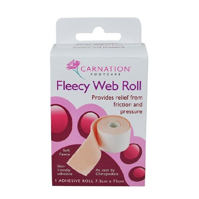 VICAN Carnation Fleecy Web Roll Προστατευτικό αυτοκόλλητο σε Ρολό 7.5cm x 75cm, 1τμχ