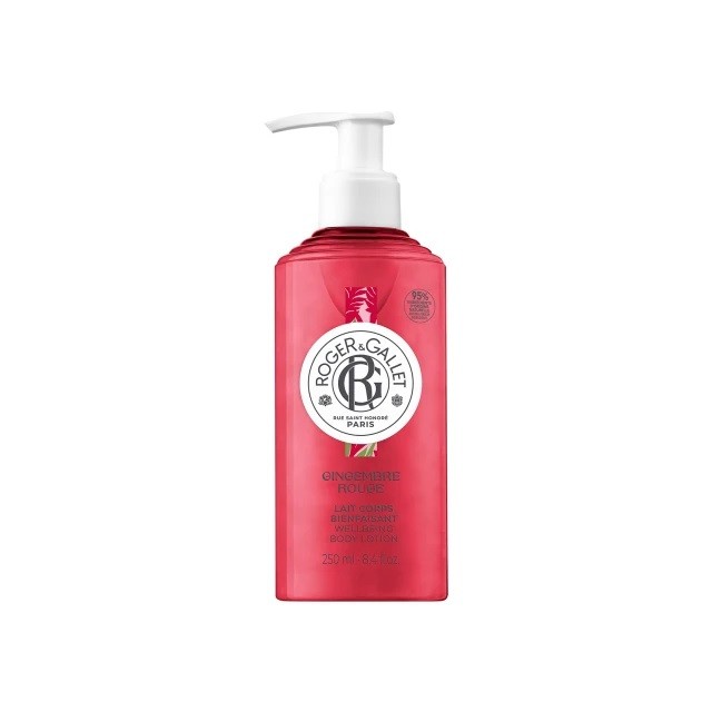 Roger & Gallet Gingembre Rouge Body Lotion Γαλάκτωμα Σώματος, Τζίντζερ, 250ml